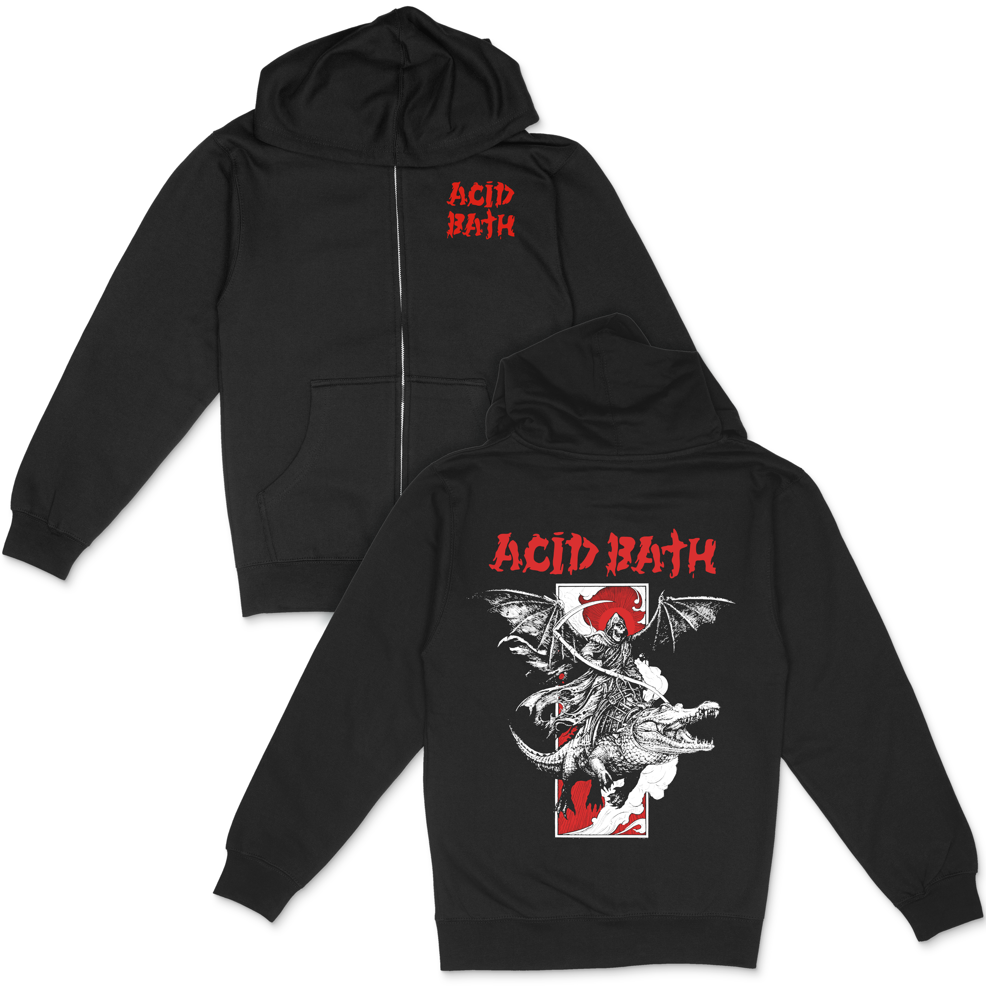 Alligator Zip Up – Acid Bath