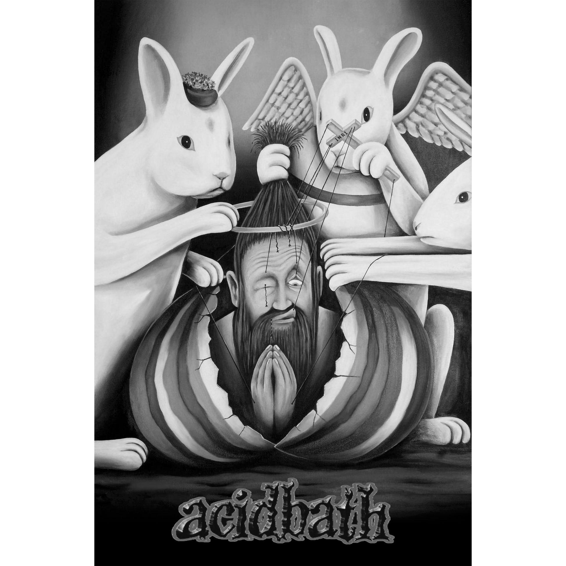 Paegan Terrorism Tactics Grayscale Poster - 12"x18"