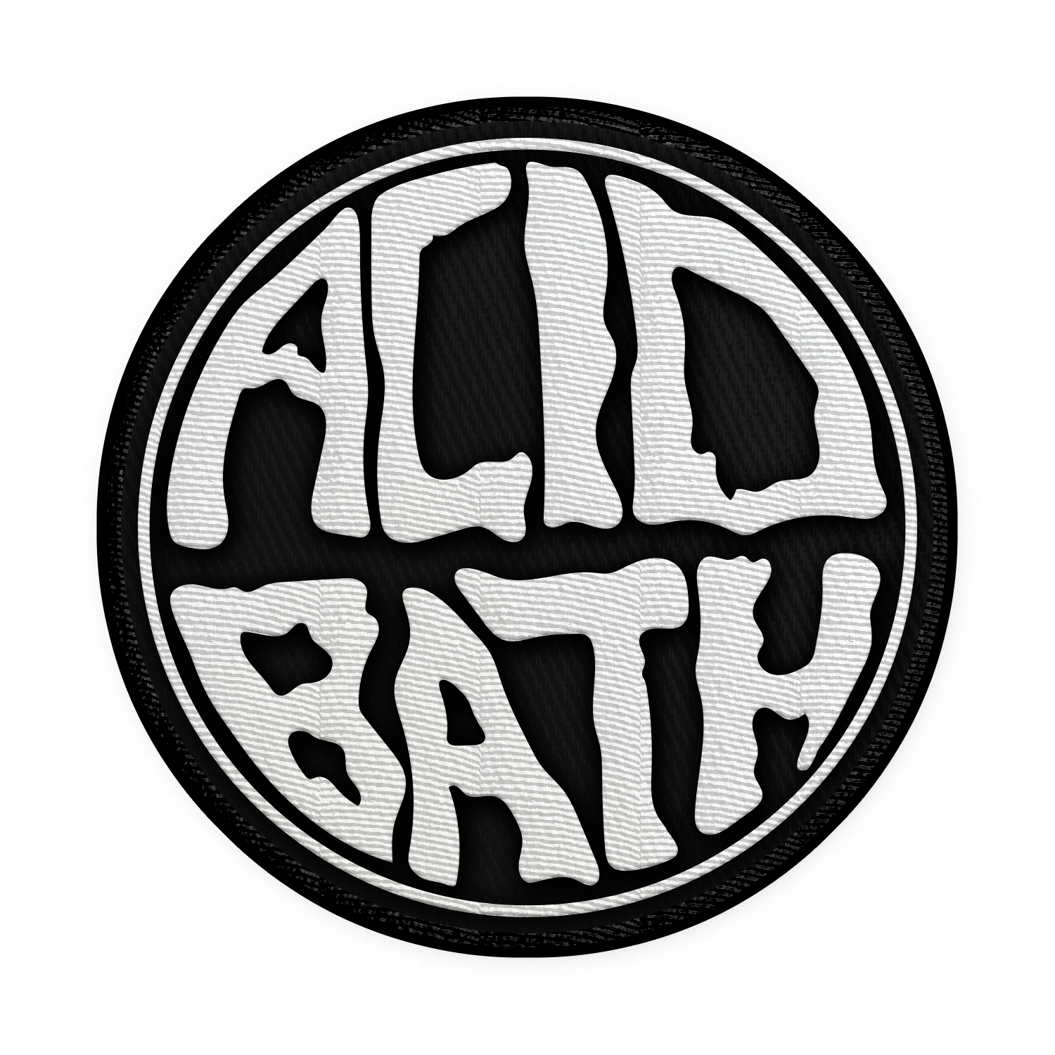 Circle Logo Patch - White