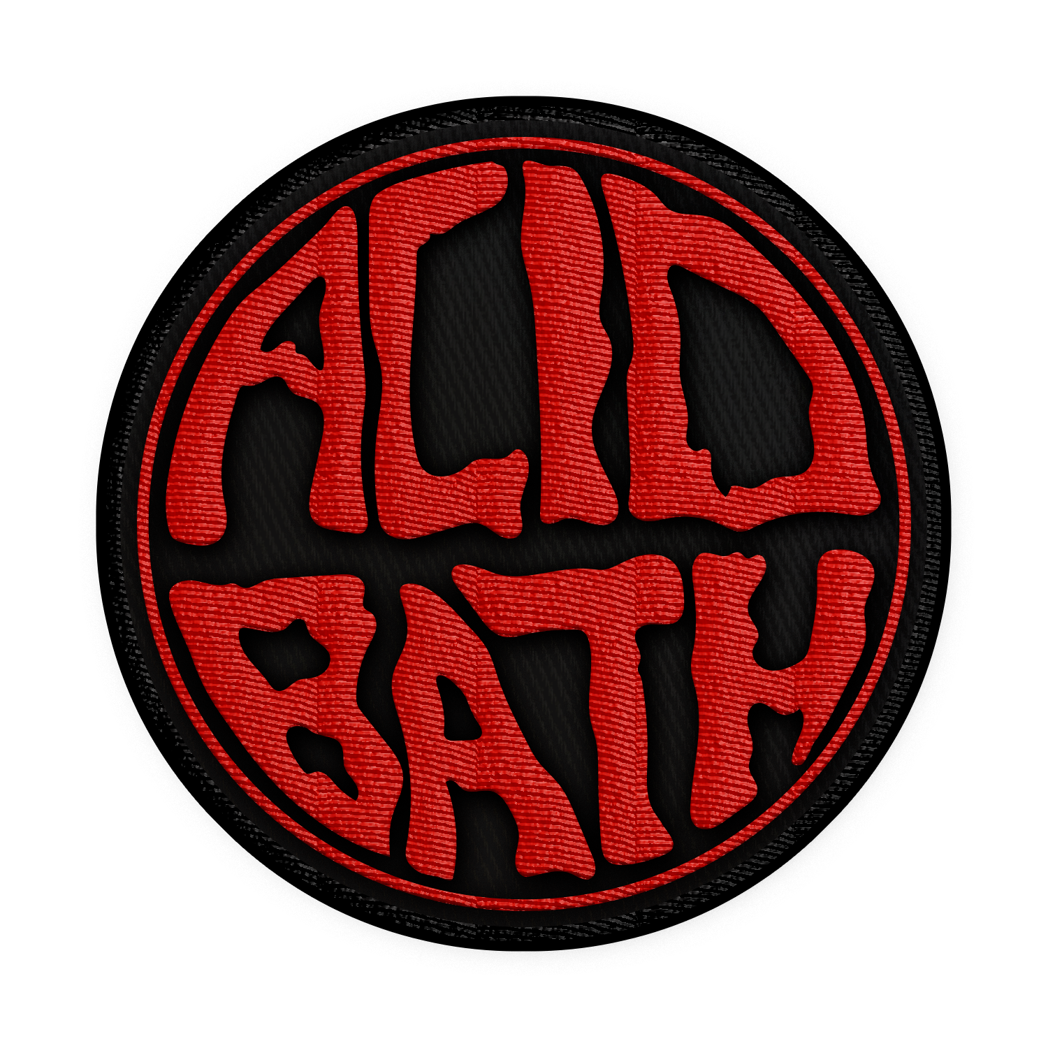 Circle Logo Patch - Red