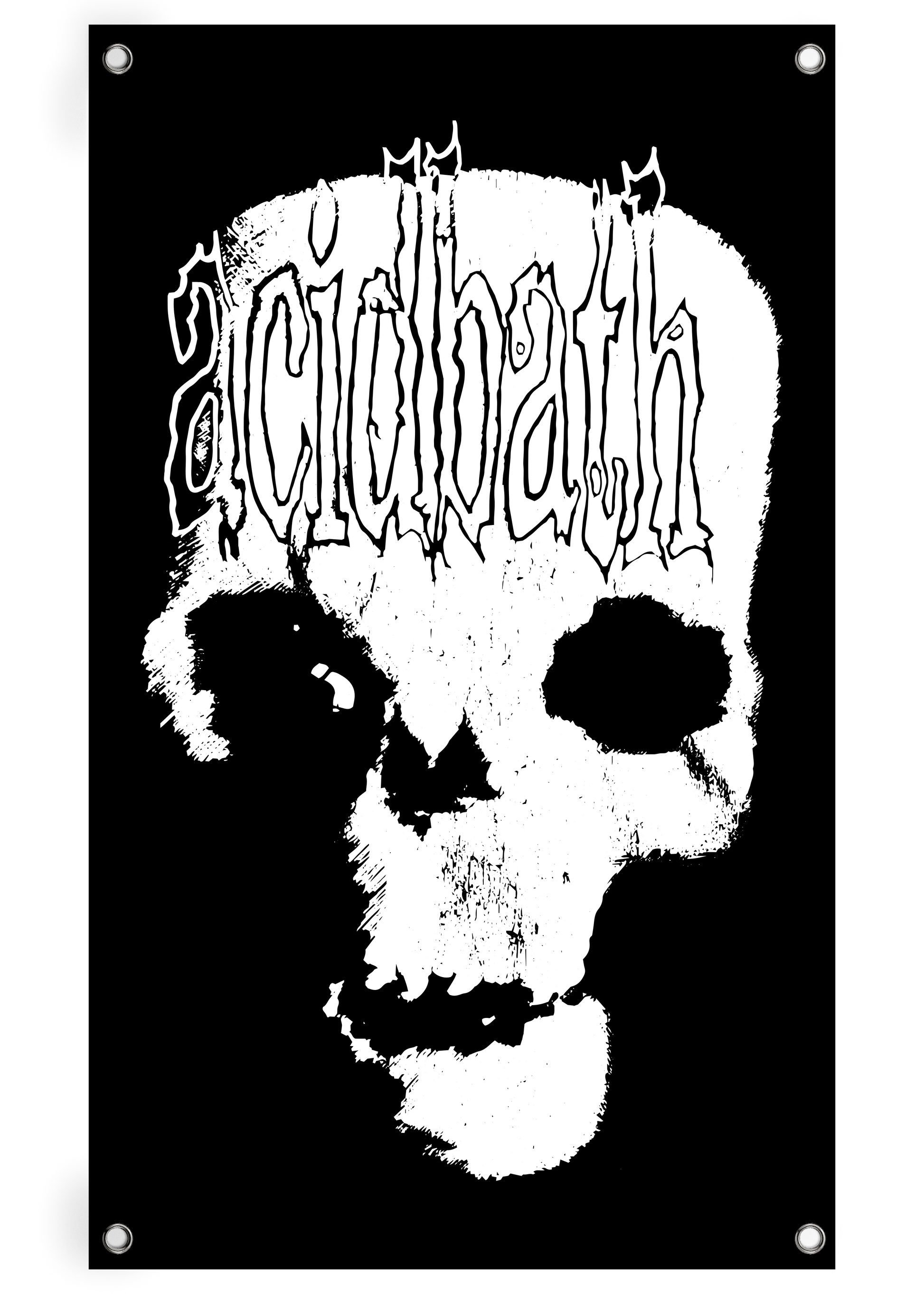 One Eyed Ghoul Wall Flag - 3'x5'