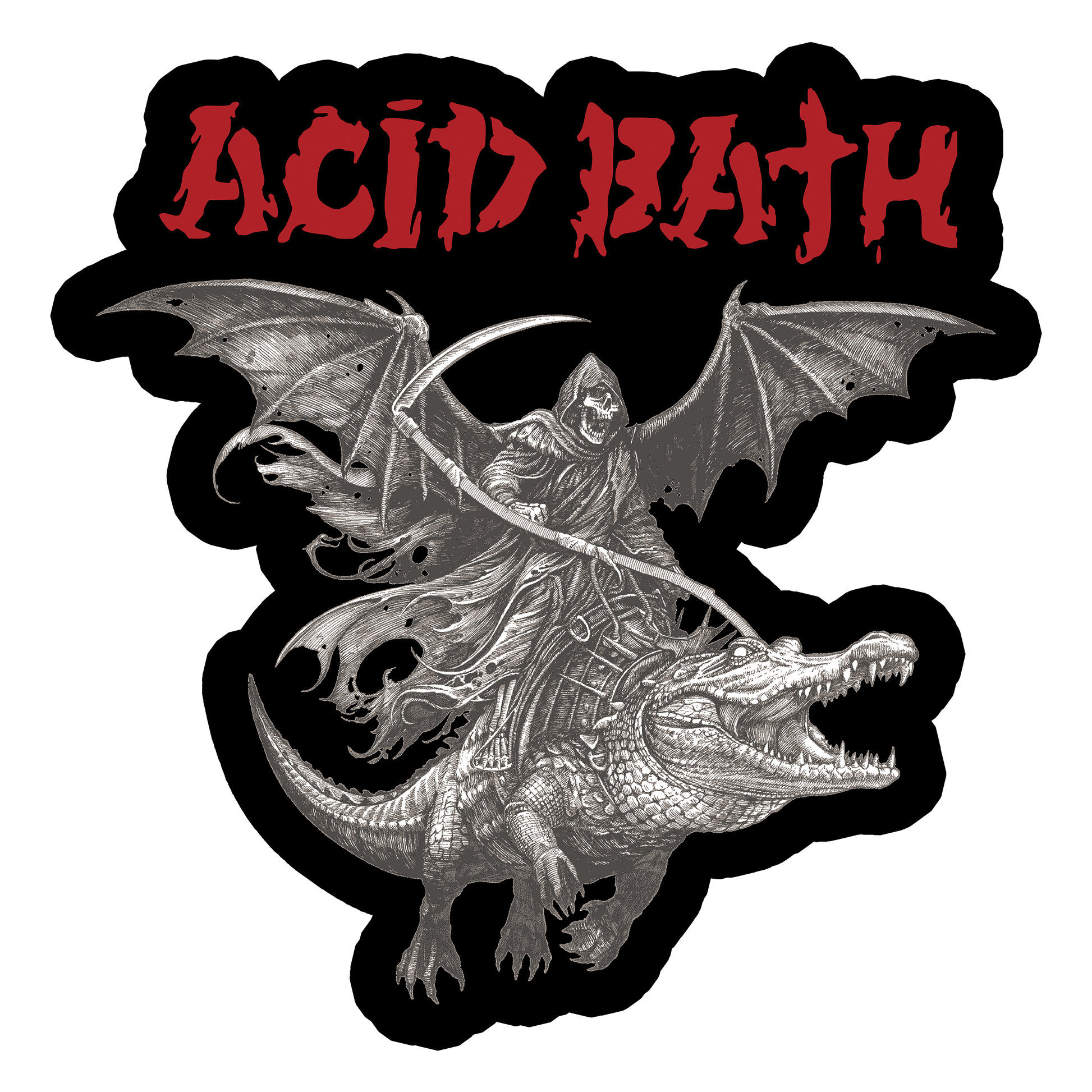 Alligator Back Patch