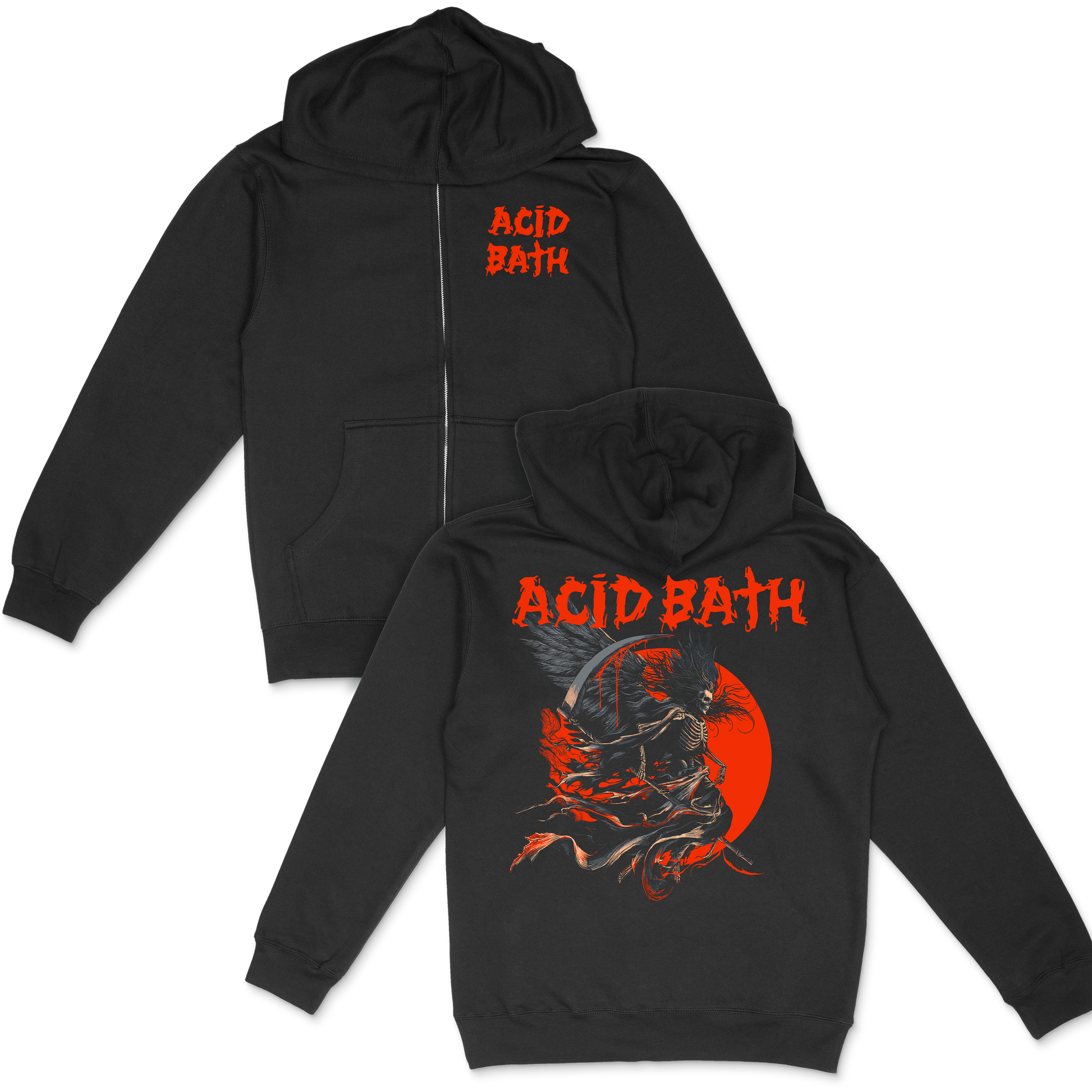 Winged Reaper Zip Up