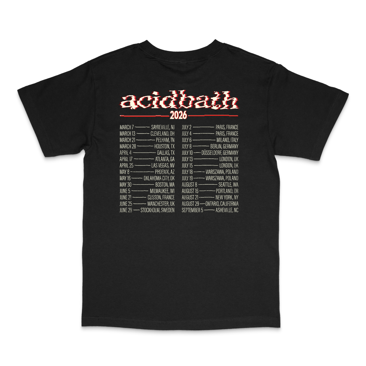 Acid Bath Official Merch Store