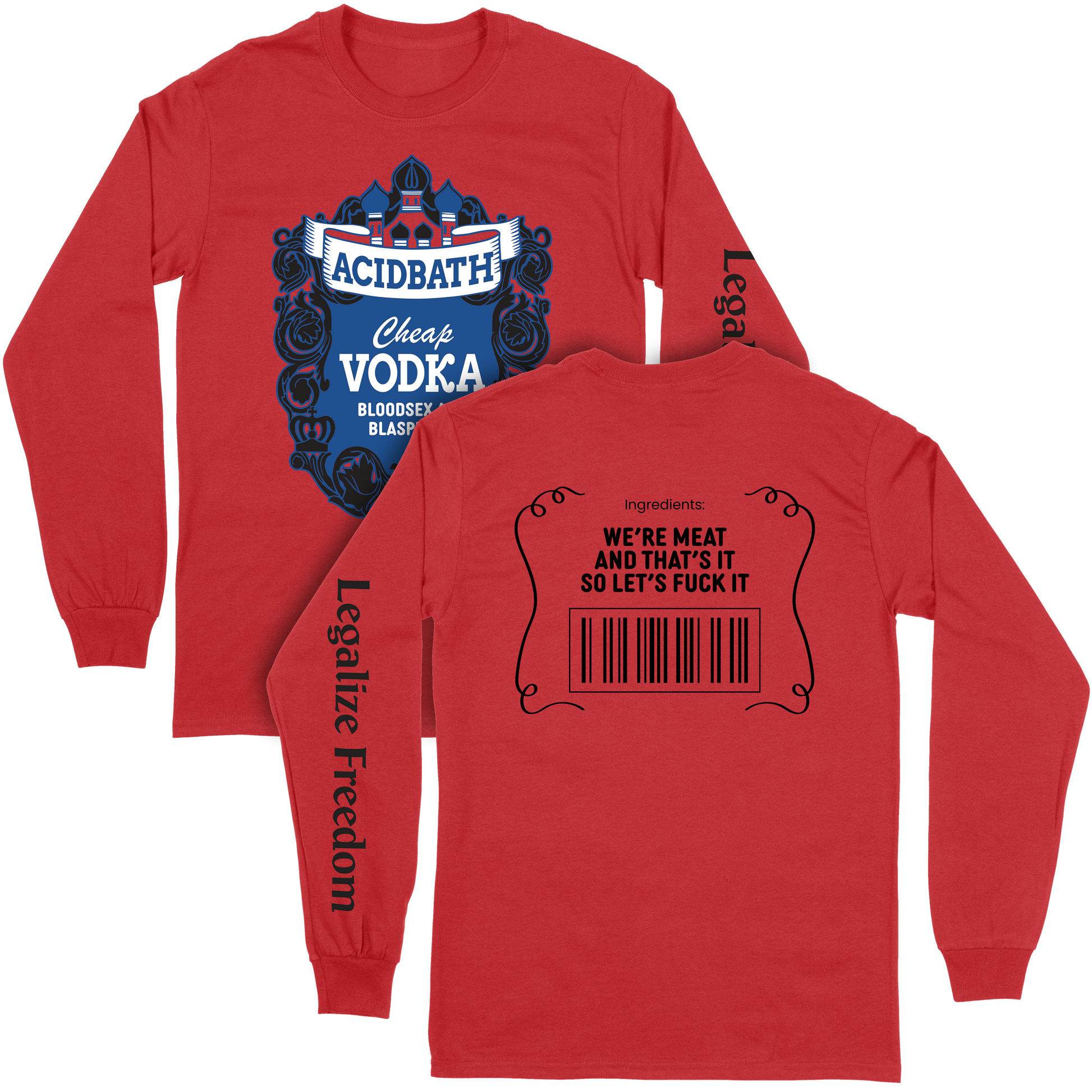 Cheap Vodka Long Sleeve