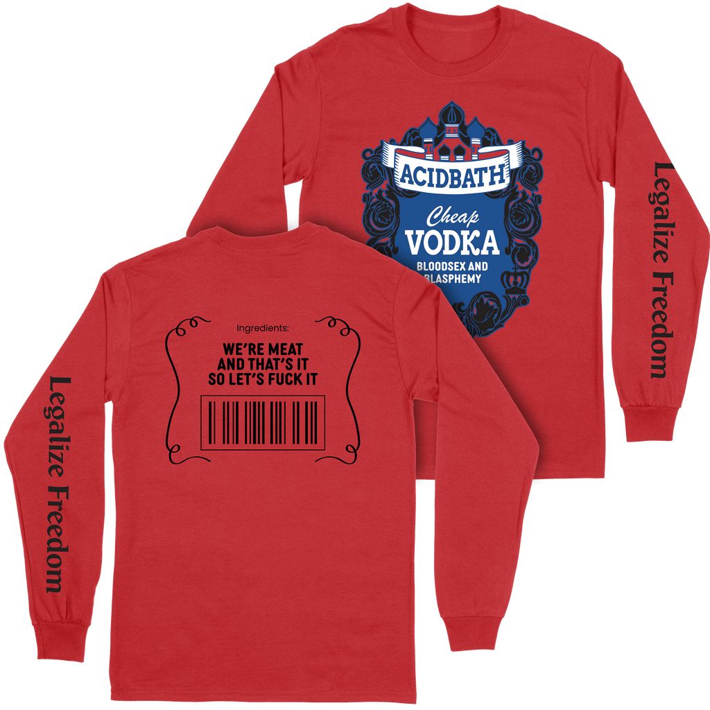 Cheap Vodka Long Sleeve