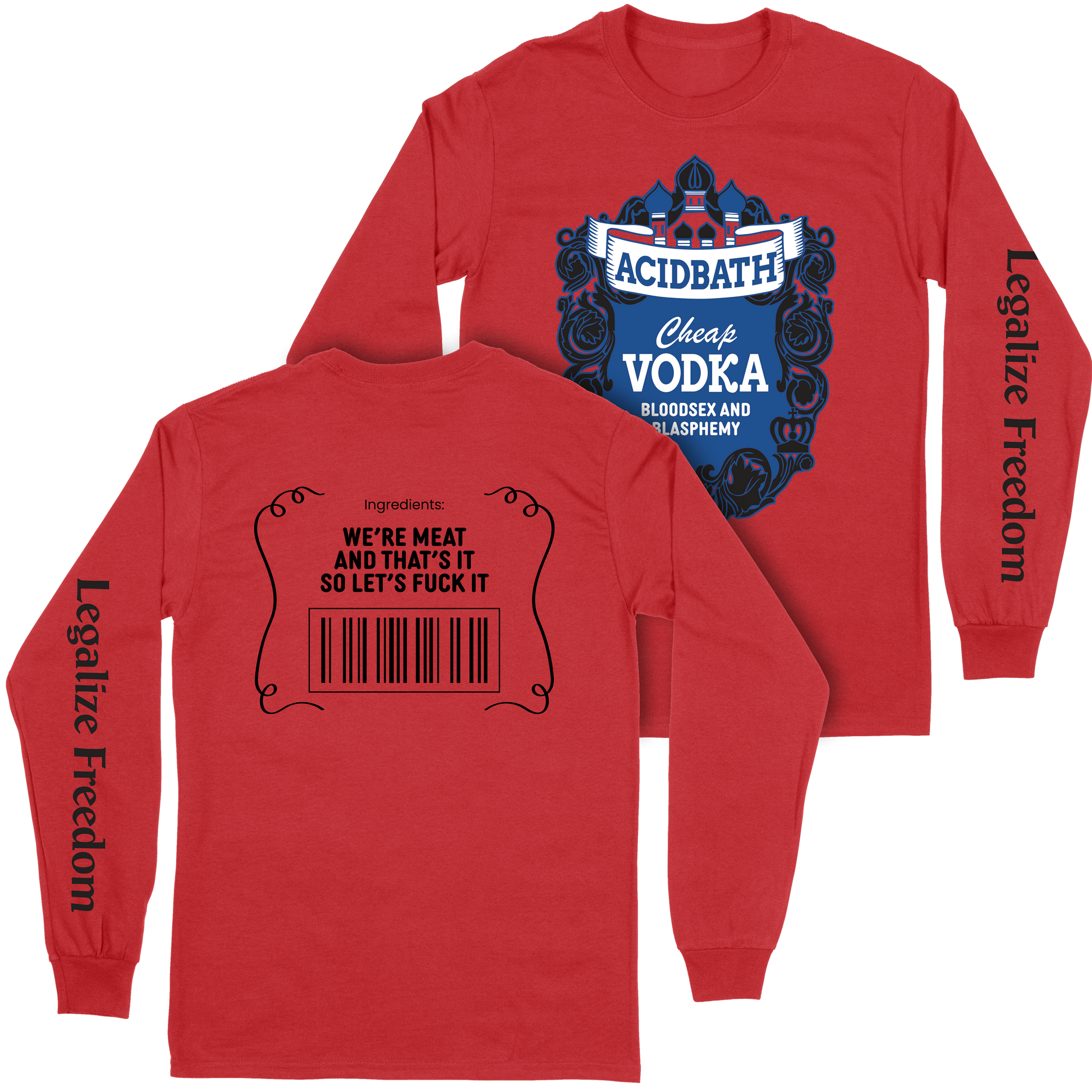 Cheap Vodka Long Sleeve