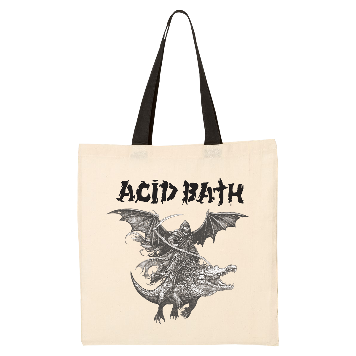 Alligator Reaper Tote Bag - Natural
