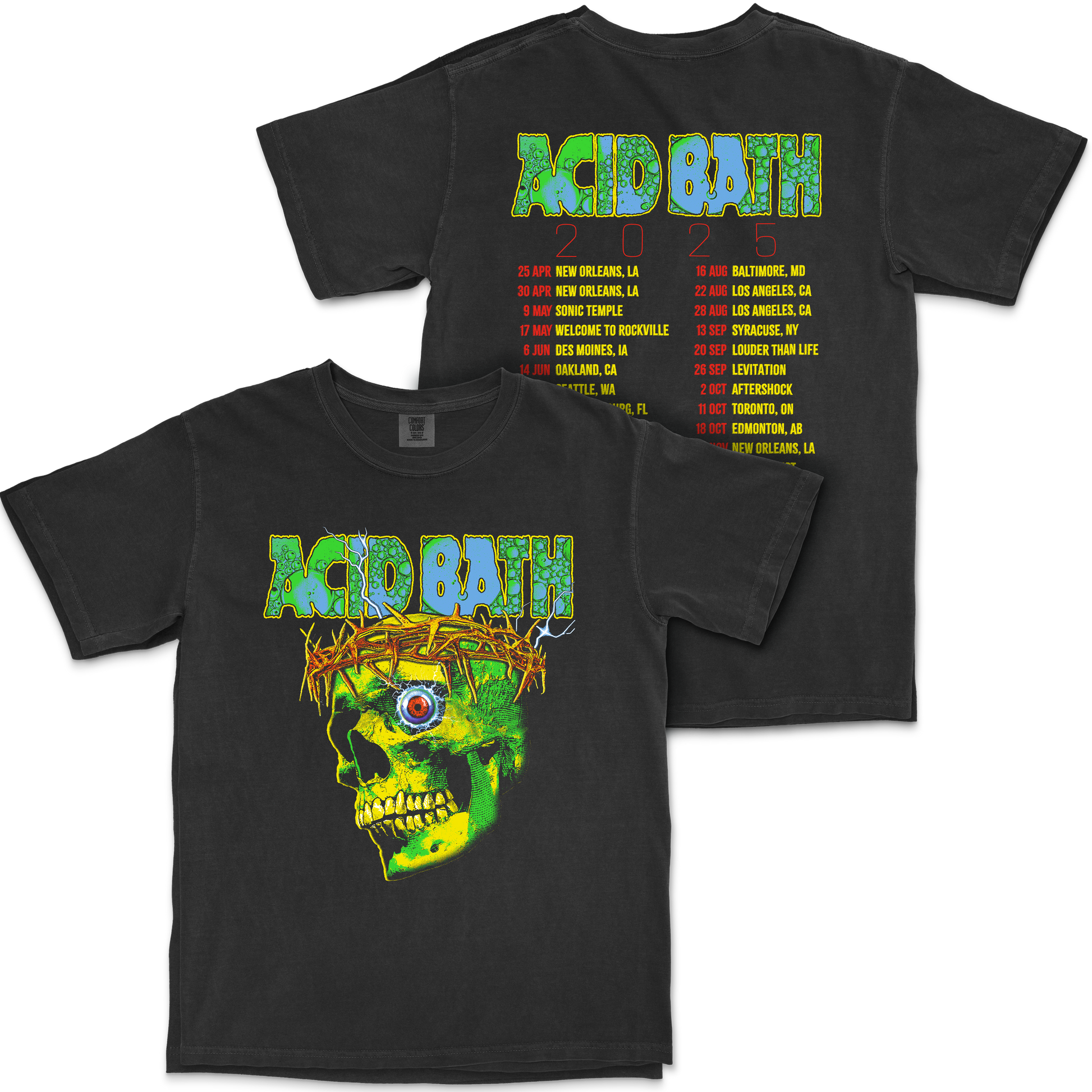 Tour Shirt - Comfort Colors