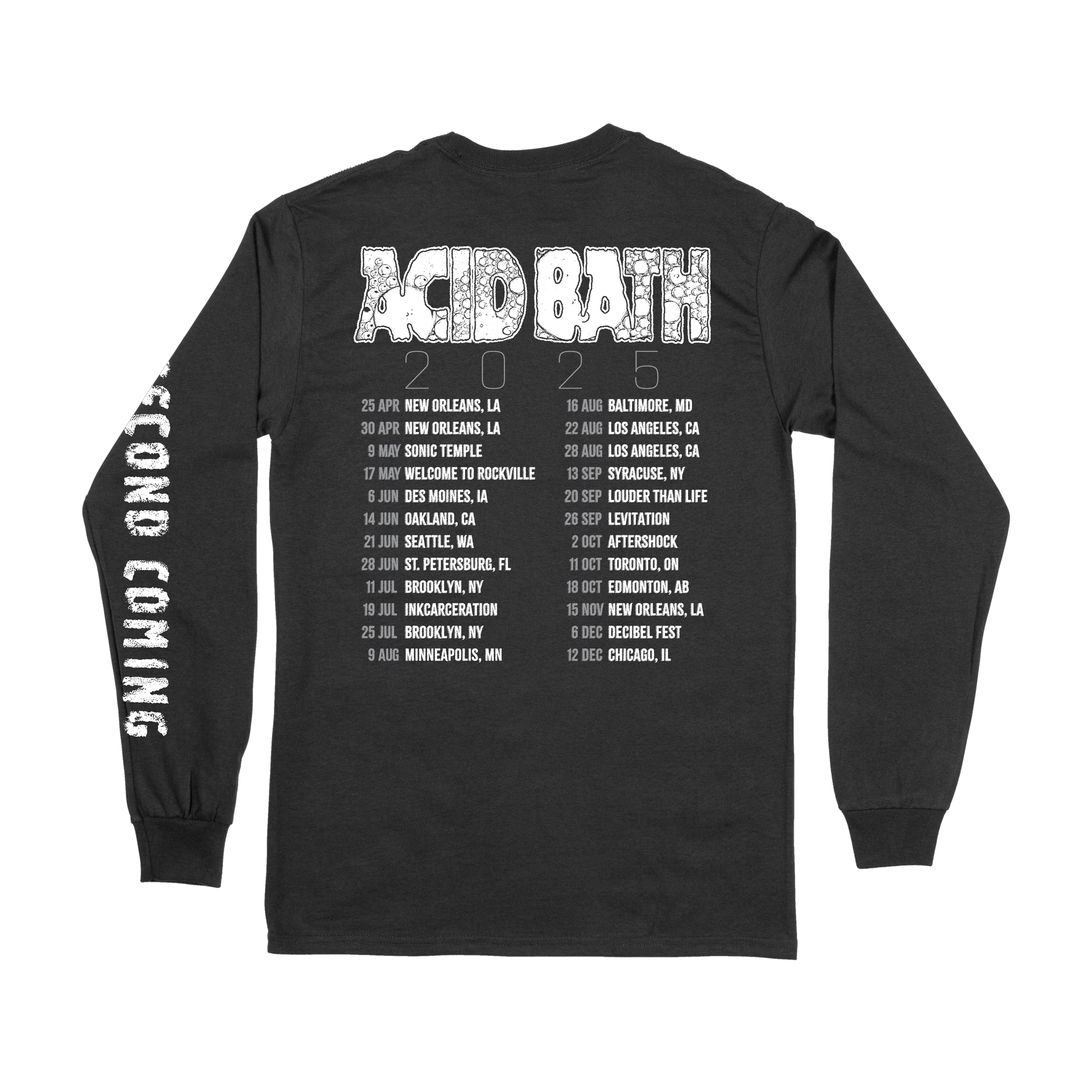 Grayscale Tour Shirt - Long Sleeve