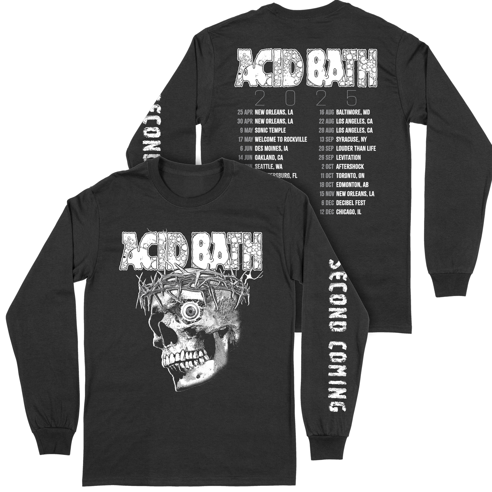 Grayscale Tour Shirt - Long Sleeve
