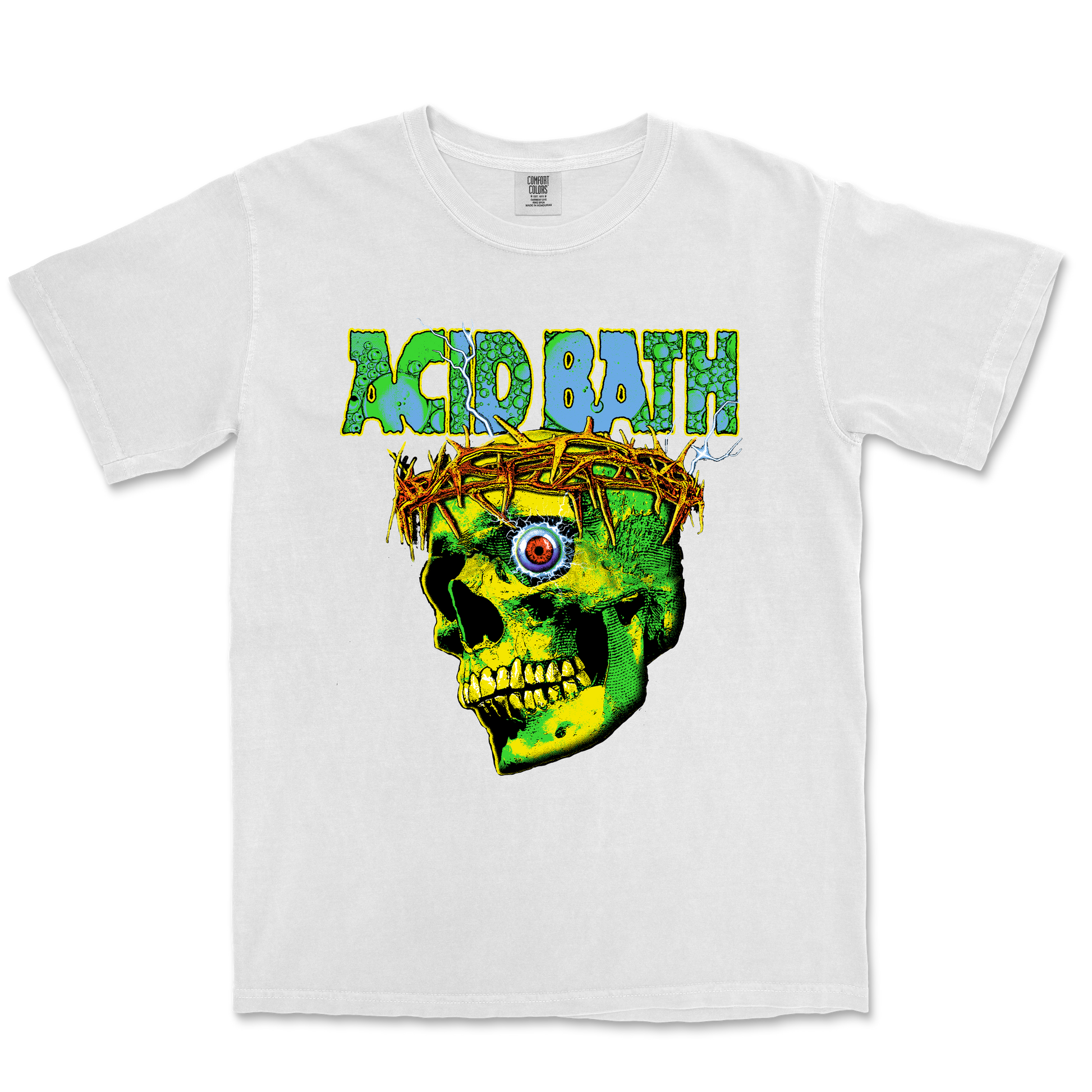 White Tour Shirt - Comfort Colors